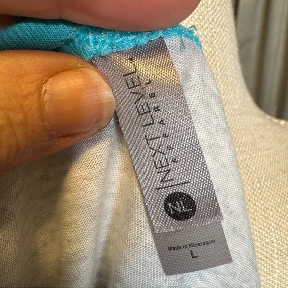 Love My Tribe Long Sleeve Tee - Blue and Gray - Picture 10 of 10